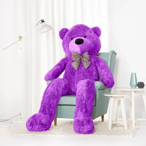 Teddyway Popo veliki plišani medvjedić divovski XXL, mekana igračka, 100 cm, 39 inča, 3,3 stope, svijetlosmeđa - Teddyway