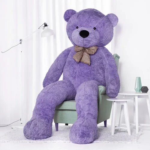 Teddyway Popo veliki plišani medvjedić divovski XXL, mekana igračka, 100 cm, 39 inča, 3,3 stope, svijetlosmeđa - Teddyway