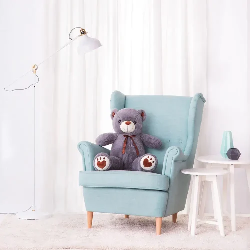 Veliki plišani medvjedić, mekana igračka, 100 cm, 39 inča, 3,3 stope, svijetlosmeđa, Toto - Teddyway