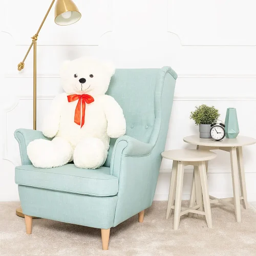Teddyway Nomo veliki plišani medvjedić divovski XXL, mekana igračka, 100 cm, 39 inča, 3,3 stope, tamnosmeđa - Teddyway