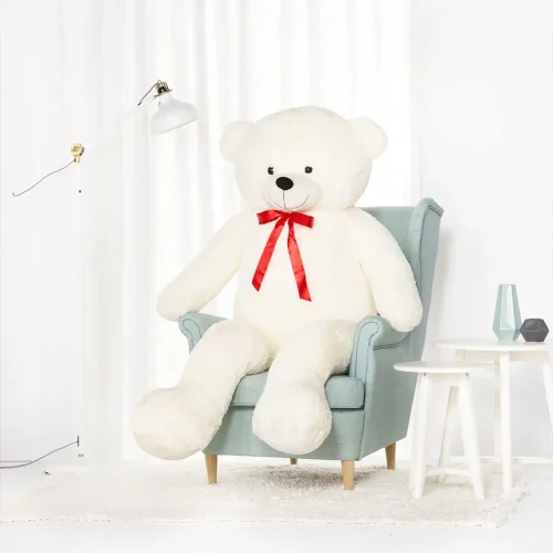 Teddyway Nomo veliki plišani medvjedić divovski XXL, mekana igračka, 100 cm, 39 inča, 3,3 stope, tamnosmeđa - Teddyway