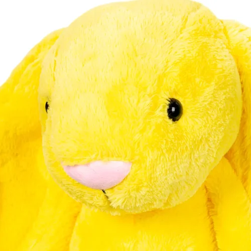 Teddyway Bani veliki plišani zeko divovski XXL, mekana igračka, 120 cm, 47 inča, 3,9 stopa, žuta - Teddyway