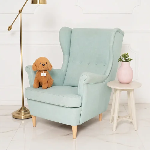 Pudi plišana pudlica, mekana igračka, 30 cm, 11 inča, 0,9 stopa, smeđa - Teddyway