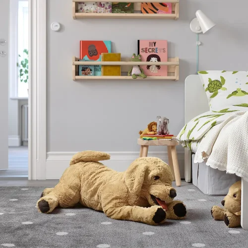 Ravi plišani pas zlatni retriver, mekana igračka, 30 cm, 11 inča, 0,9 stopa, smeđa - Teddyway