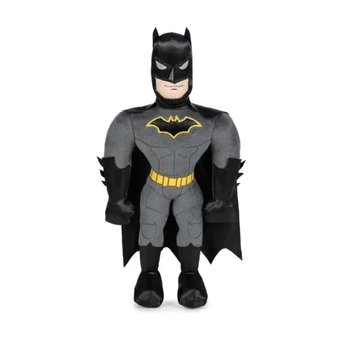 DC Comics Plišana igračka Batman, mekana igračka, 30 cm, 11 inča, 0,9 stopa, crna - Teddyway