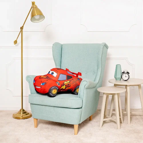 Disney Cars Lightning McQueen plišana igračka, mekana igračka, 20 cm, 7 inča, 0,6 stopa, crvena - Teddyway