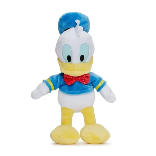 Disney Donald Duck plišana igračka, mekana igračka, 25 cm, 9 inča, 0,8 stopa, bijela - Teddyway