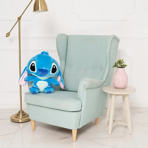 Disney Lilo & Stitch Plišana igračka Stitch, mekana igračka, 30 cm, 11 inča, 0,9 stopa, plava - Teddyway