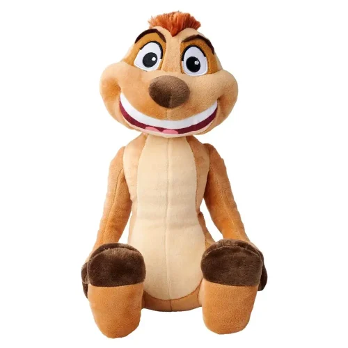 Disney Timon plišana igračka, mekana igračka, 25 cm, 9 inča, 0,8 stopa, svijetlosmeđa - Teddyway