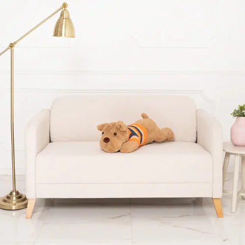 Teddyway Plišani pas za žene, mekana igračka, 70 cm, 27 inča, 2,3 stope, bijela - Teddyway