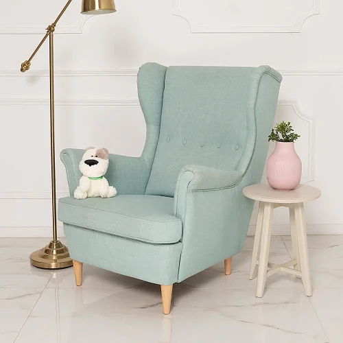 Plišani pas Feri, mekana igračka, 20 cm, 7 inča, 0,6 stopa, bijela - Teddyway