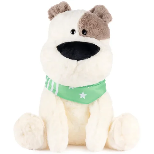 Plišani pas Feri, mekana igračka, 20 cm, 7 inča, 0,6 stopa, bijela - Teddyway