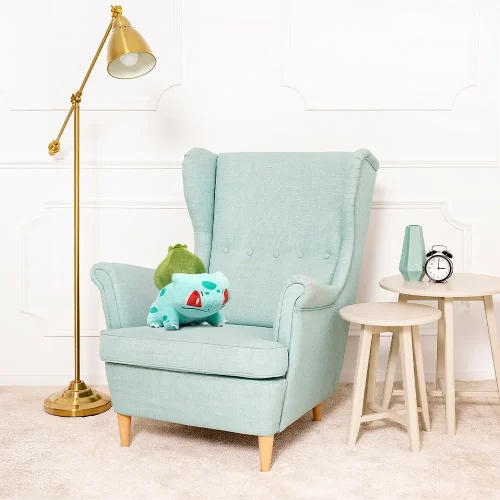 Pokémon Bulbasaur plišana igračka, mekana igračka, 30 cm, 11 inča, 0,9 stopa, zelena - Teddyway