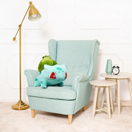 Pokémon Bulbasaur plišana igračka, mekana igračka, 30 cm, 11 inča, 0,9 stopa, zelena - Teddyway