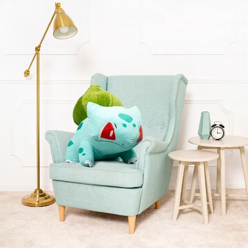 Pokémon Bulbasaur plišana igračka, mekana igračka, 30 cm, 11 inča, 0,9 stopa, zelena - Teddyway