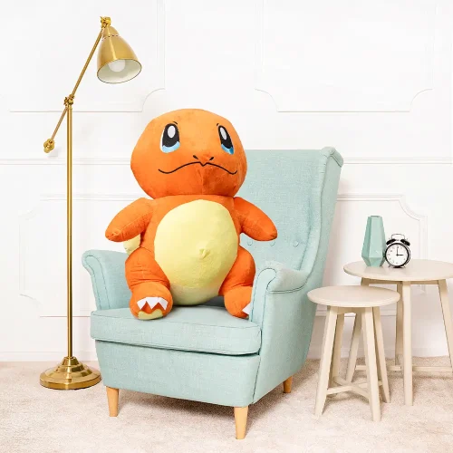 Pokémon Charmander plišana igračka, mekana igračka, 30 cm, 11 inča, 0,9 stopa, narančasta - Teddyway