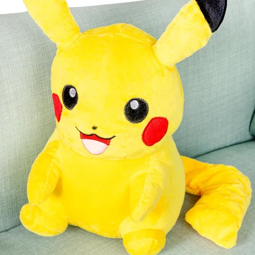 Plišana igračka Pokémon Pikachu, mekana igračka, 20 cm, 7 inča, 0,6 stopa, žuta - Teddyway