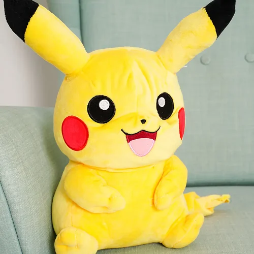 Plišana igračka Pokémon Pikachu, mekana igračka, 20 cm, 7 inča, 0,6 stopa, žuta - Teddyway