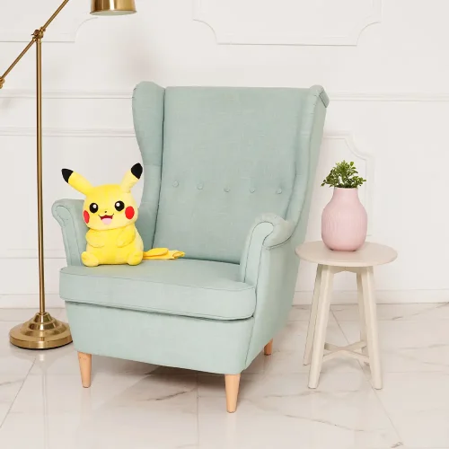 Plišana igračka Pokémon Pikachu, mekana igračka, 20 cm, 7 inča, 0,6 stopa, žuta - Teddyway