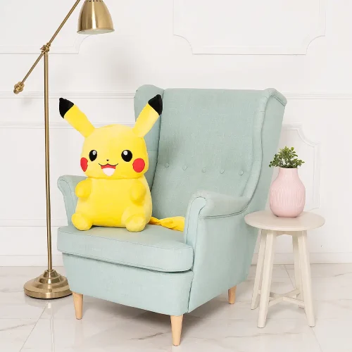 Plišana igračka Pokémon Pikachu, mekana igračka, 20 cm, 7 inča, 0,6 stopa, žuta - Teddyway