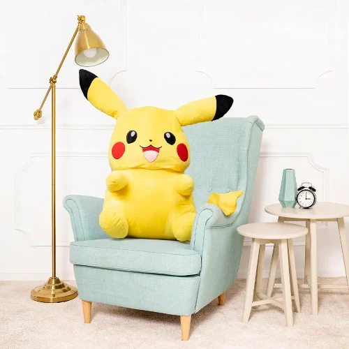 Plišana igračka Pokémon Pikachu, mekana igračka, 20 cm, 7 inča, 0,6 stopa, žuta - Teddyway