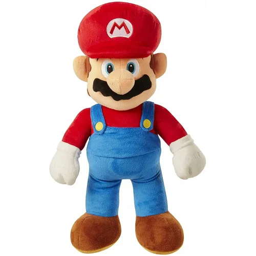 Super Mario Mario plišana igračka, mekana igračka, 20 cm, 7 inča, 0,6 stopa, crvena - Teddyway