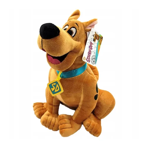 Warner Bros Scooby-Doo plišana igračka, mekana igračka, 30 cm, 11 inča, 0,9 stopa, smeđa - Teddyway