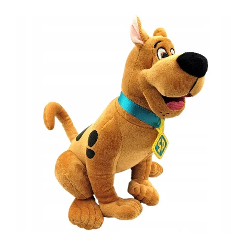 Warner Bros Scooby-Doo plišana igračka, mekana igračka, 30 cm, 11 inča, 0,9 stopa, smeđa - Teddyway