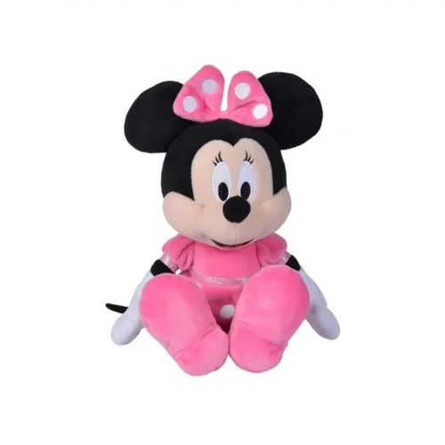 Disney Minnie Mouse plišana igračka, mekana igračka, 25 cm, 9 inča, 0,8 stopa, crna - Teddyway