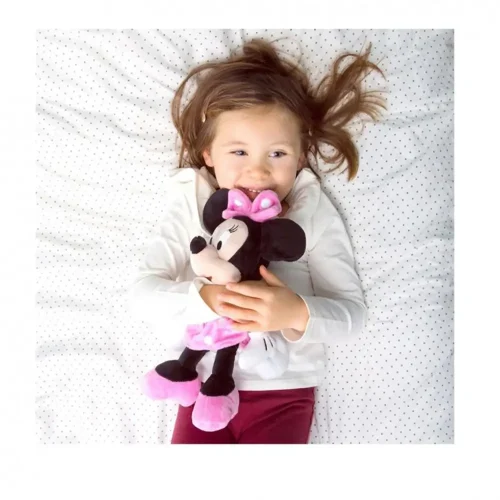 Disney Minnie Mouse plišana igračka, mekana igračka, 25 cm, 9 inča, 0,8 stopa, crna - Teddyway