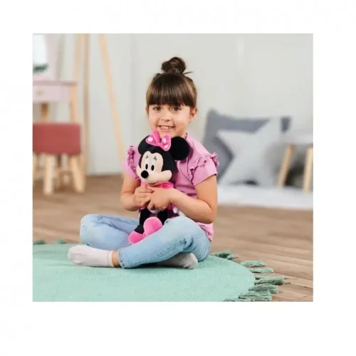 Disney Minnie Mouse plišana igračka, mekana igračka, 25 cm, 9 inča, 0,8 stopa, crna - Teddyway