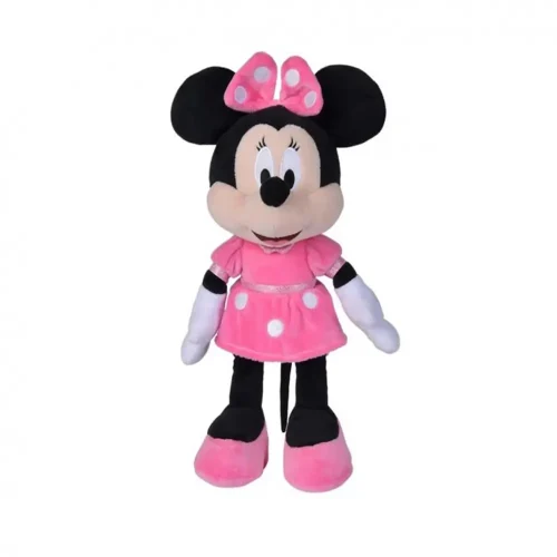 Disney Minnie Mouse plišana igračka, mekana igračka, 25 cm, 9 inča, 0,8 stopa, crna - Teddyway