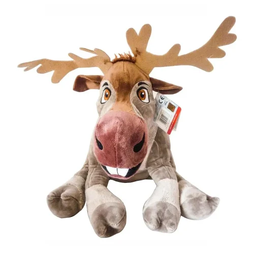 Disney Frozen Sob Sven Plišana igračka, Mekana igračka, 50 cm, 19 inča, 1,6 stopa, siva - Teddyway