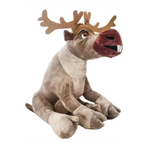 Disney Frozen Sob Sven Plišana igračka, Mekana igračka, 50 cm, 19 inča, 1,6 stopa, siva - Teddyway